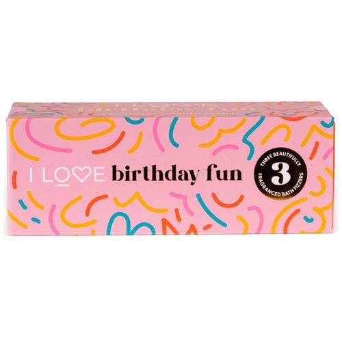 Special Moments Birthday Fun confezione regalo per il bagno 3x150 g - I love... - Modalova