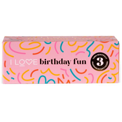 Special Moments Birthday Fun lote de regalo de baño 3x150 g - I love... - Modalova