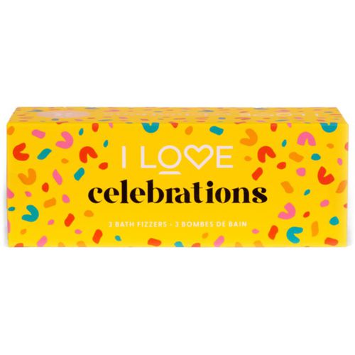 Special Moments Celebrations lote de regalo para la bañera 3x150 g - I love... - Modalova