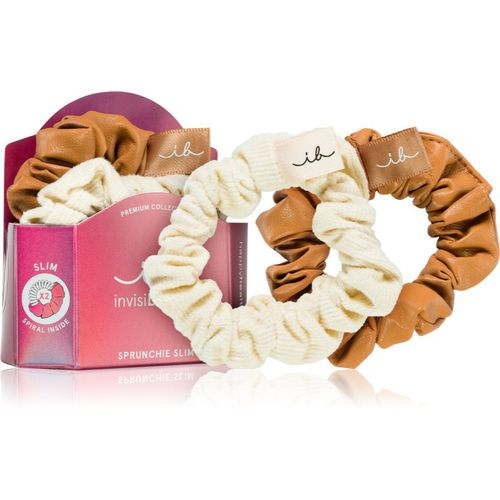 Sprunchie Slim Creme de Caramel elastici per capelli 2 pz 2 pz - invisibobble - Modalova