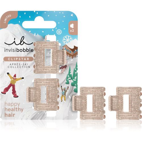 Apres Ski hair clips size S 2 pc - invisibobble - Modalova