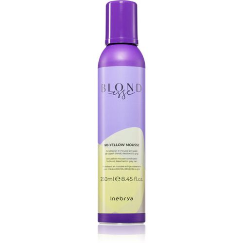 BLONDesse No-Yellow Mask balsamo in schiuma neutralizzante per toni gialli 250 ml - Inebrya - Modalova