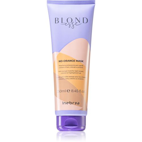 BLONDesse No-Orange Mask maschera per capelli sfumature neutralizzanti di ottone 250 ml - Inebrya - Modalova