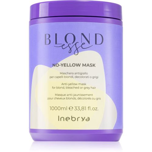 BLONDesse No-Yellow Mask mascarilla para cabello neutralizante para tonos amarillos 1000 ml - Inebrya - Modalova