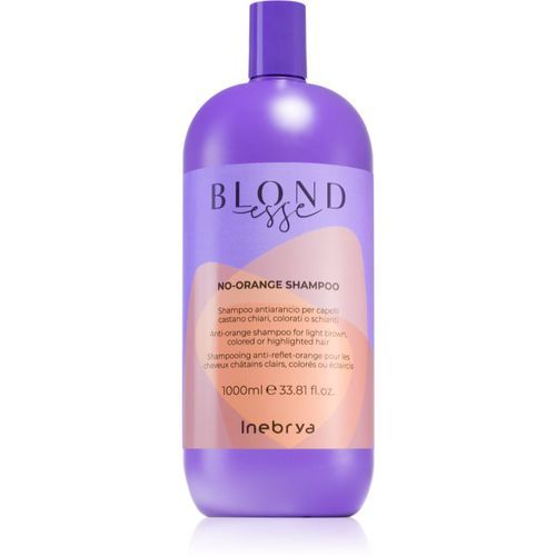 BLONDesse No-Orange Shampoo champú nutritivo para neutralizar los matices cobrizos 1000 ml - Inebrya - Modalova