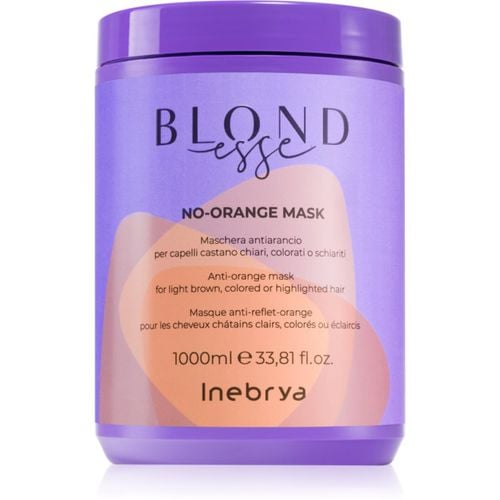 BLONDesse No-Orange Mask mascarilla para cabello para neutralizar los matices cobrizos 1000 ml - Inebrya - Modalova