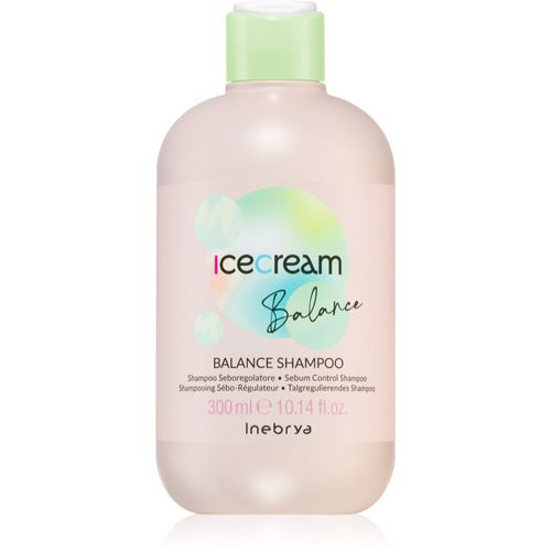 Ice Cream Balance shampoo per la regolazione del sebo 300 ml - Inebrya - Modalova