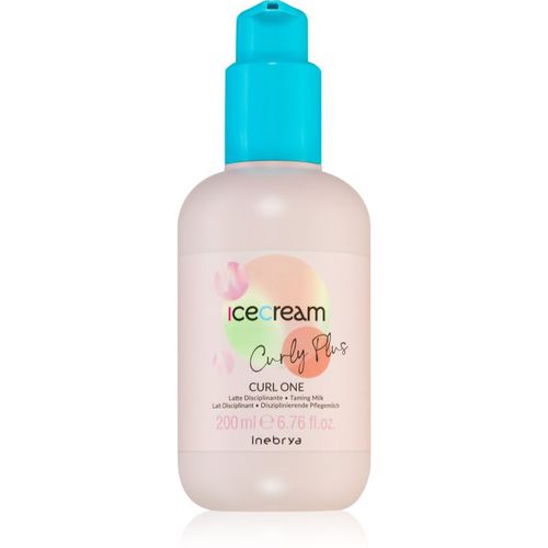 Curly Plus Curl One 15 in 1 leche fijadora para cabello ondulado y rizado 200 ml - Inebrya - Modalova