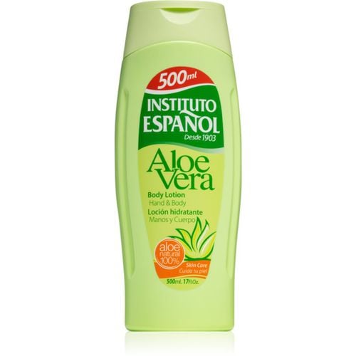 Aloe Vera leche corporal calmante 500 ml - Instituto Español - Modalova