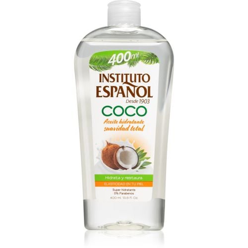 Coco aceite de cuerpo intensamente hidratante 400 ml - Instituto Español - Modalova