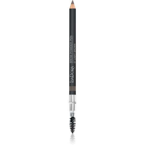 Brow Powder Pen lápiz para cejas con cepillo tono 07 Light Brown 1,1 g - IsaDora - Modalova