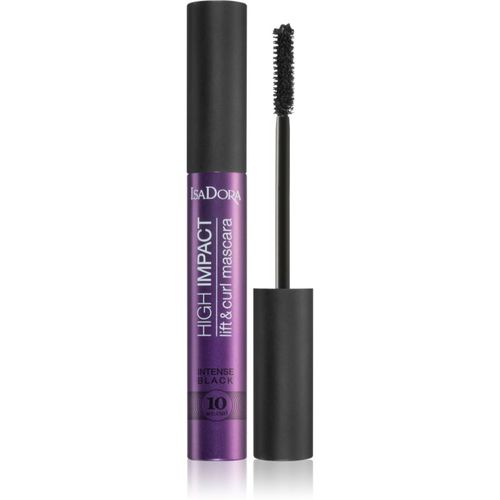 Sec High Impact Lift & Curl mascara per ciglia curve e voluminose colore 31 Intense Black 9 ml - IsaDora - Modalova