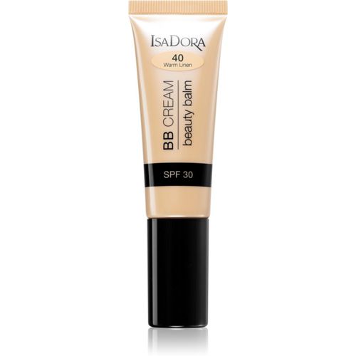 BB Cream Beauty Balm BB cream idratante SPF 30 colore 40 Warm Linen 30 ml - IsaDora - Modalova