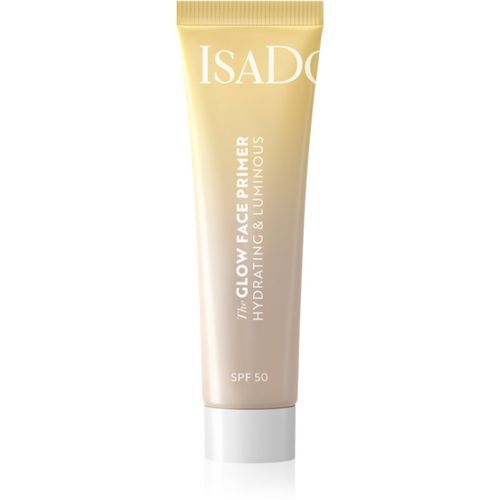 Glow Face Primer Hydrating & Luminous prebase de maquillaje para iluminación e hidratación SPF 50 30 ml - IsaDora - Modalova