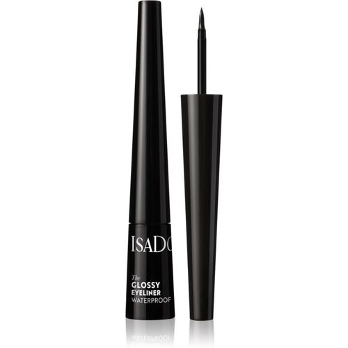 Glossy Eyeliner delineador de ojos resistente al agua tono 40 Chrome Black 2,5 ml - IsaDora - Modalova