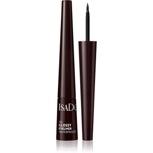 Glossy Eyeliner eyeliner waterproof colore 42 Dark Brown 2,5 ml - IsaDora - Modalova