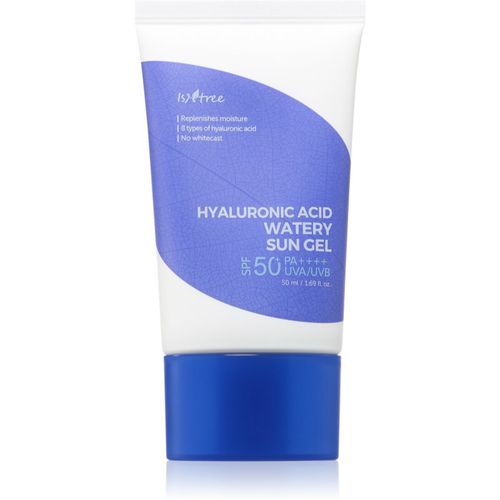 Hyaluronic Acid gel-crema protector para pieles sensibles y secas SPF 50+ 50 ml - Isntree - Modalova