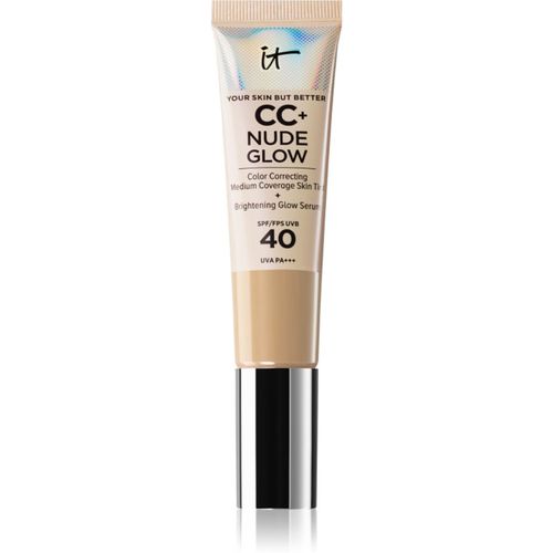 Your Skin But Better CC + Nude Glow fondotinta illuminante SPF 40 colore Light 32 ml - IT Cosmetics - Modalova