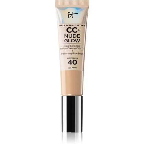 Your Skin But Better CC + Nude Glow fondotinta illuminante SPF 40 colore Light Medium 32 ml - IT Cosmetics - Modalova