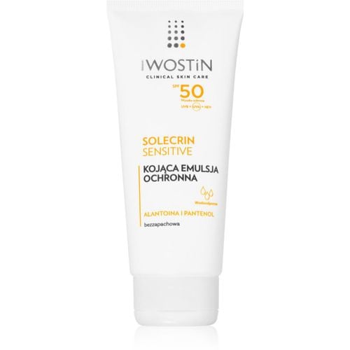 Solecrin emulsión protectora para pieles sensibles con tendencia a las rojeces SPF 50 100 ml - Iwostin - Modalova