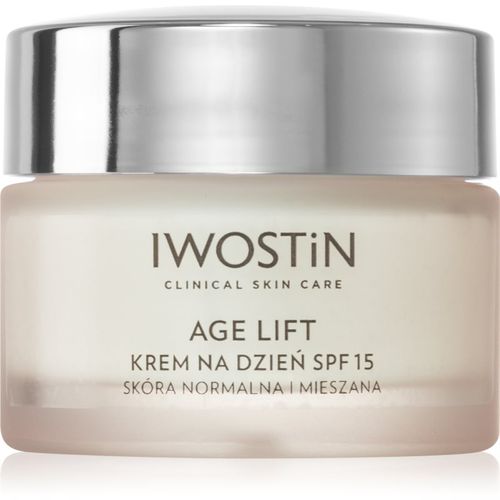 Age Lift crema de día antiarrugas para pieles normales y mixtas SPF 15 50 ml - Iwostin - Modalova