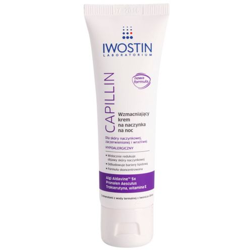 Capillin crema notte rinforzante per capillari rotti 40 ml - Iwostin - Modalova