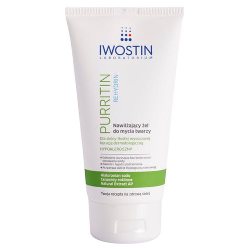 Purritin Rehydrin gel limpiador hidratante para pieles resecas e irritadas debido a un tratamiento de acné 150 ml - Iwostin - Modalova