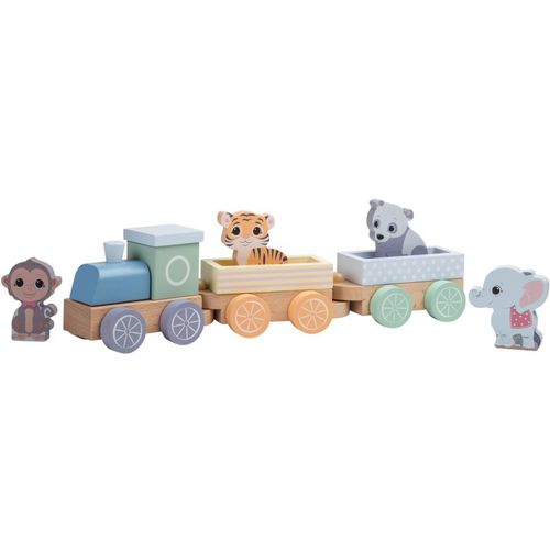 The Wildies Family Trainset with Animals set per bambini 18 m+ 7 pz - Jouéco - Modalova