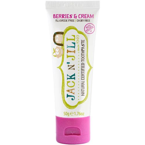 Toothpaste dentifricio naturale per bambini aroma Berries & Cream 50 g - Jack N’ Jill - Modalova