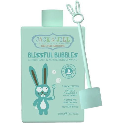 Natural Bathtime Blissful Bubbles Badschaum mit Seifenblasenröhrchen 300 ml - Jack N’ Jill - Modalova