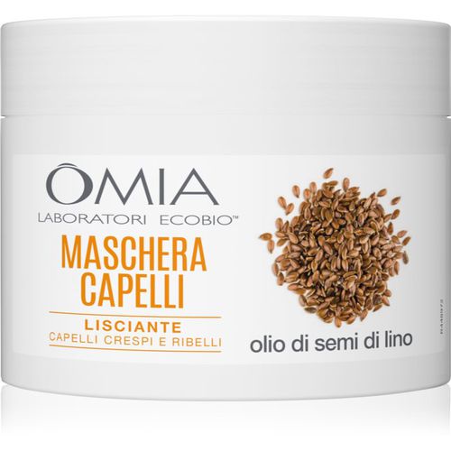 Olio di Semi di Lino mascarilla nutritiva para cabello rebelde y denso 250 ml - Omia Laboratories - Modalova