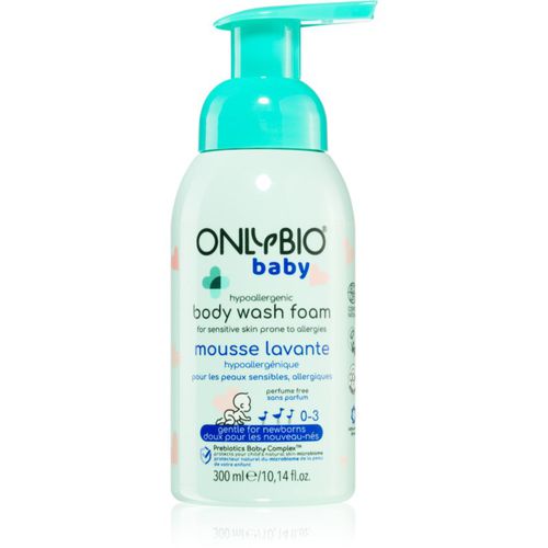 Baby Hypoallergenic Mousse de limpieza corporal para bebé lactante 300 ml - OnlyBio - Modalova