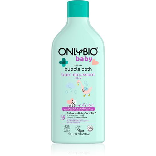 Baby Delicate baño de burbujas y gel de ducha para bebé lactante 500 ml - OnlyBio - Modalova