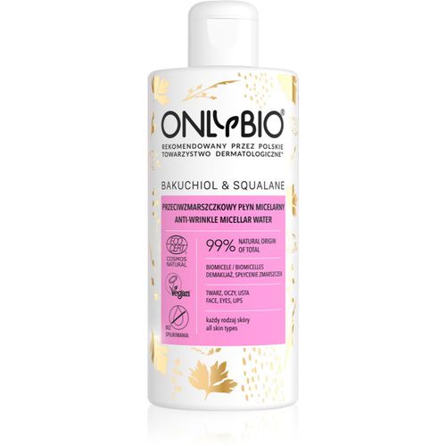 Bakuchiol & Squalane acqua micellare detergente antirughe 300 ml - OnlyBio - Modalova