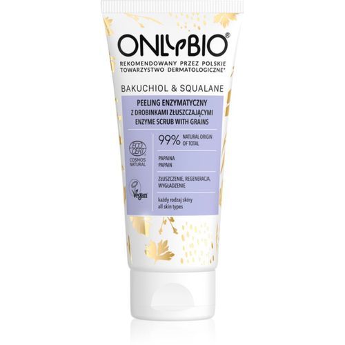 Bakuchiol & Squalane exfoliante enzimático para dejar la piel suave y lisa 75 ml - OnlyBio - Modalova