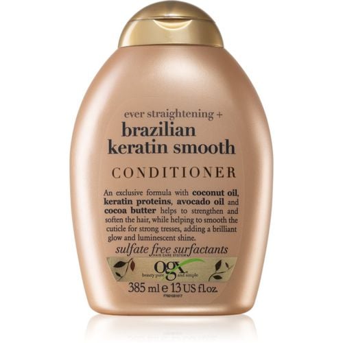 Brazilian Keratin Smooth acondicionador alisador para dar brillo y suavidad al cabello 385 ml - OGX - Modalova