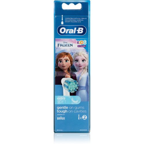 Vitality D100 Kids Frozen Ersatz-Kopf extra soft ab 3 Jahren 2 St - Oral B - Modalova