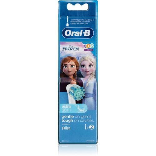 Vitality D100 Kids Frozen testina di ricambio extra soft dai 3 anni in su 2 pz - Oral B - Modalova