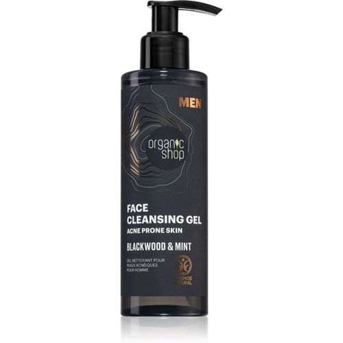 Men Blackwood & Mint gel detergente per uomo 200 ml - Organic Shop - Modalova