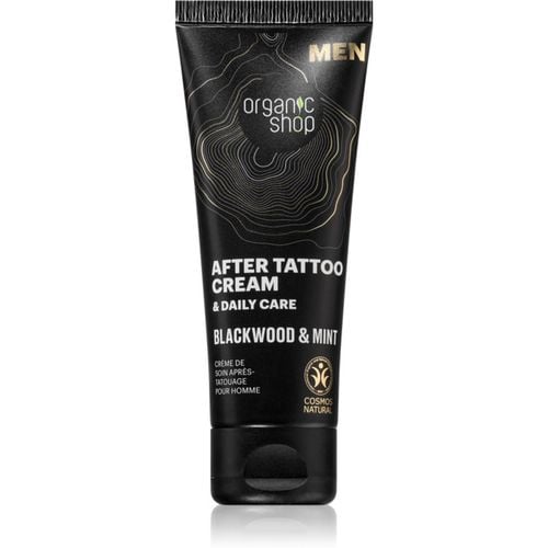 Men Blackwood & Mint crema reparadora para tatuajes 75 ml - Organic Shop - Modalova