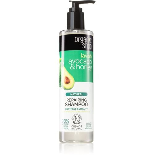 Natural Avocado & Honey shampoo rigenerante per capelli rovinati e secchi 280 ml - Organic Shop - Modalova