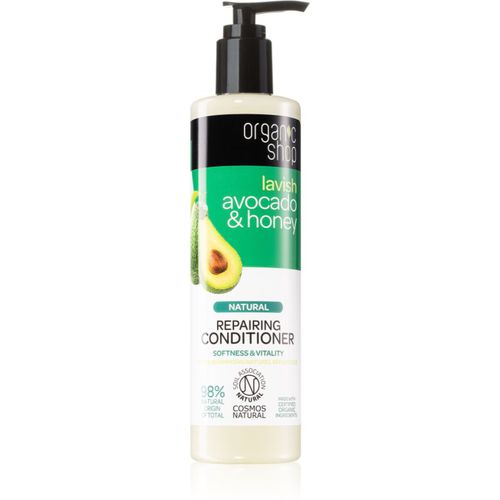 Natural Avocado & Honey acondicionador regenerador para cabello seco y dañado 280 ml - Organic Shop - Modalova