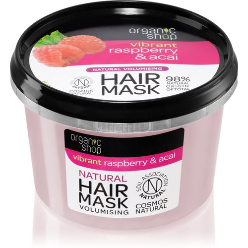 Vibrant Raspberry & Acai mascarilla nutritiva para cabello 250 ml - Organic Shop - Modalova