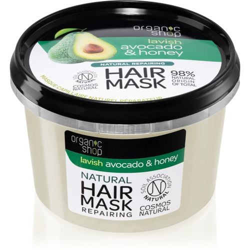 Natural Avocado & Honey mascarilla regeneradora para cabello 250 ml - Organic Shop - Modalova