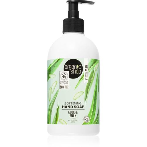 Organic Aloe & Milk Jabón líquido cuidado especial para manos 500 ml - Organic Shop - Modalova