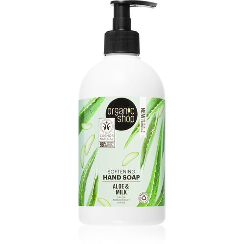 Organic Aloe & Milk Sapone liquido per le mani 500 ml - Organic Shop - Modalova