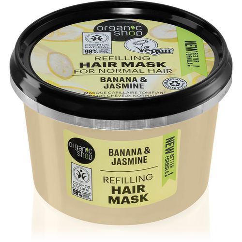 Banana & Jasmine mascarilla para cabello para dar volumen 250 ml - Organic Shop - Modalova