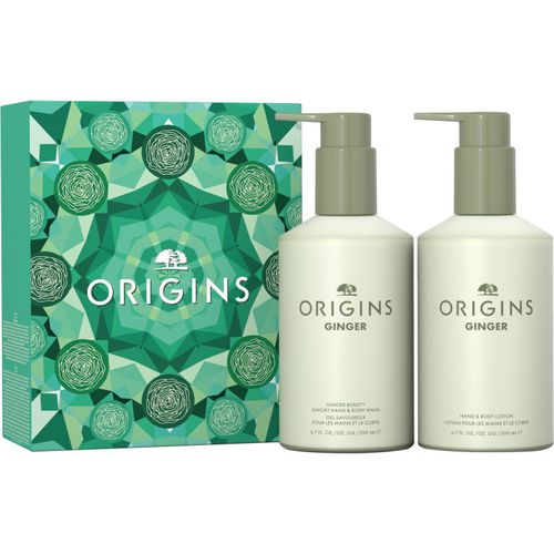 Holiday Ginger Aromatic Hand Wash & Lotion Duo lote de regalo para el cuerpo - Origins - Modalova