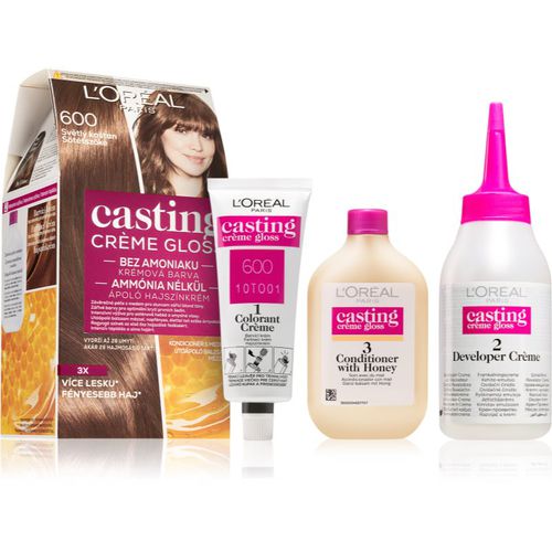 Casting Creme Gloss tinta per capelli colore 600 Light Brown 1 pz - L’Oréal Paris - Modalova