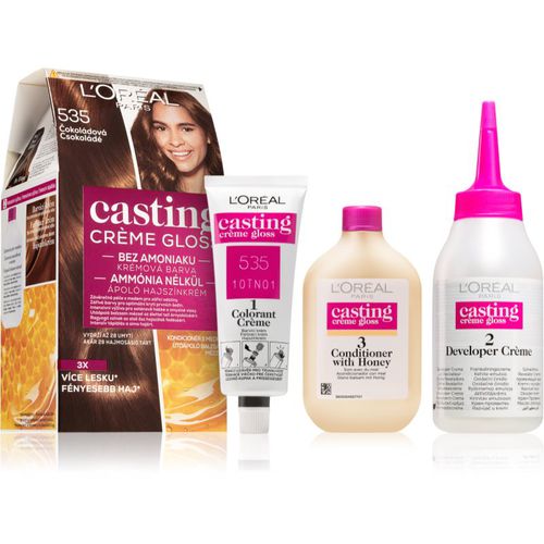 Casting Creme Gloss tinta per capelli colore 535 Chocolate 1 pz - L’Oréal Paris - Modalova